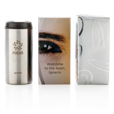 Logo trade corporate gifts image of: Metro tumbler