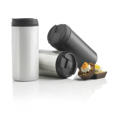 Logo trade promotional giveaways image of: Metro tumbler