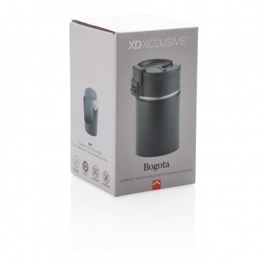 Logotrade advertising product image of: Bogota compact vacuum mug with ceramic coating