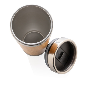 Logo trade promotional giveaways picture of: Bamboo tumbler