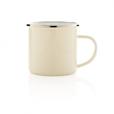 Logo trade promotional gifts image of: Vintage enamel mug
