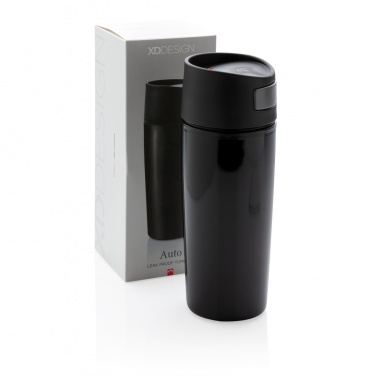 Logo trade promotional merchandise picture of: Auto leak proof tumbler