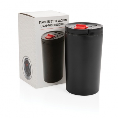 Logo trade promotional merchandise photo of: Double wall vacuum leakproof lock mug 300ml