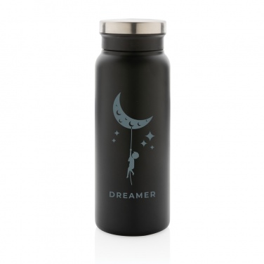 Logotrade promotional item image of: RCS Recycled stainless steel vacuum bottle 600ML