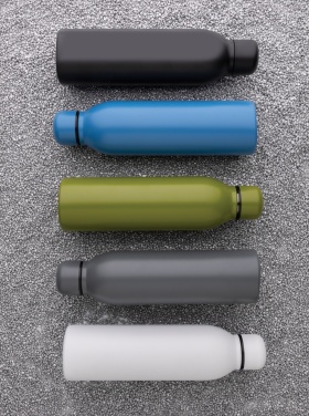 Logotrade promotional product picture of: RCS Recycled stainless steel vacuum bottle 500ML
