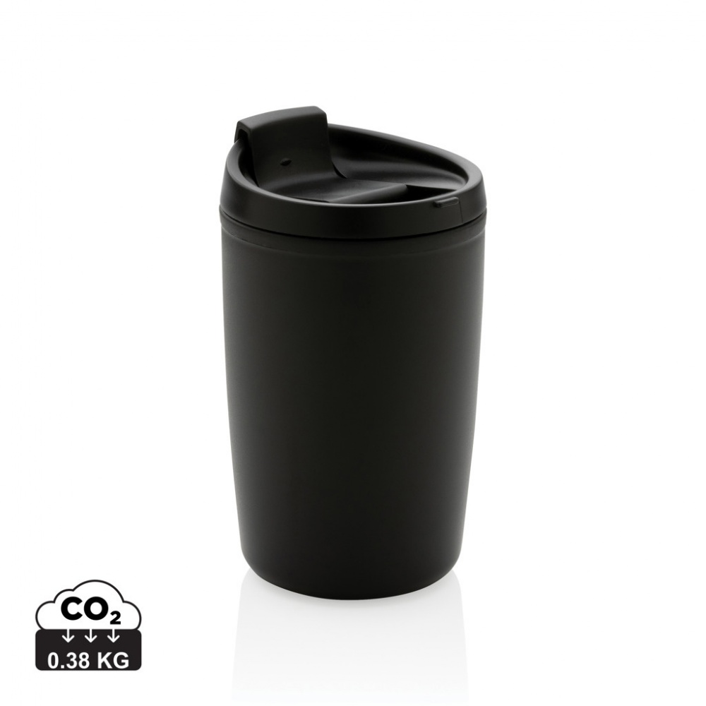 Logotrade promotional item image of: GRS Recycled PP tumbler with flip lid