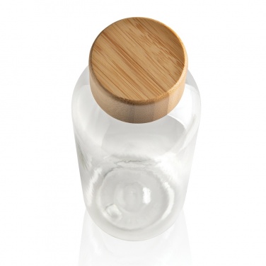 Logotrade promotional giveaway image of: RCS RPET bottle with bamboo lid