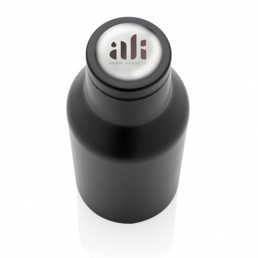 Logotrade promotional product picture of: RCS Recycled stainless steel compact bottle