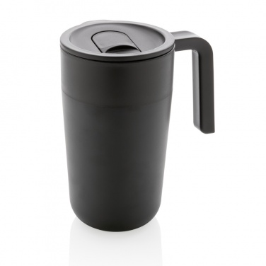 Logotrade promotional merchandise photo of: GRS Recycled PP and SS mug with handle
