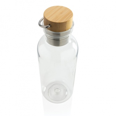 Logotrade promotional giveaway image of: RCS RPET bottle with bamboo lid and handle