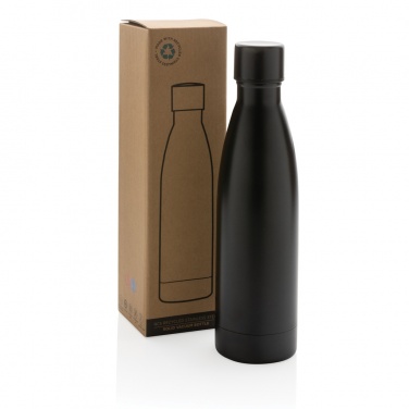 Logotrade promotional gift picture of: RCS Recycled stainless steel solid vacuum bottle