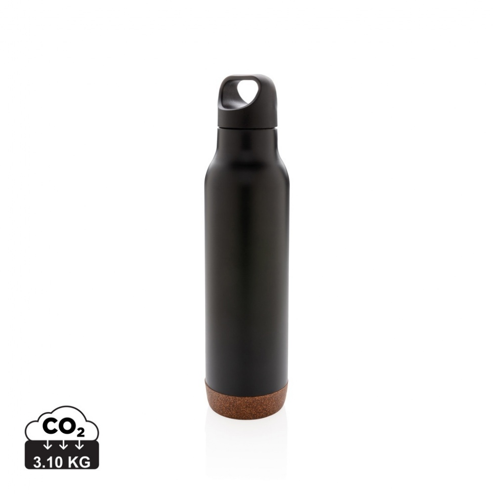 Logo trade promotional gifts picture of: Cork leakproof vacuum flask