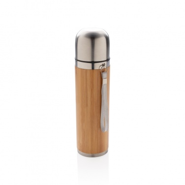 Logotrade promotional product image of: Bamboo vacuum travel flask
