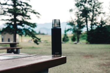 Logo trade promotional gifts image of: Swiss Peak Elite 1L copper vacuum flask