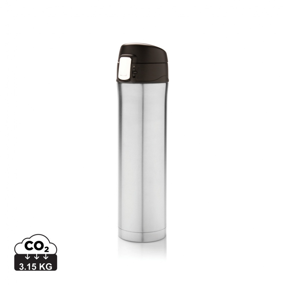 Logo trade promotional items image of: Easy lock vacuum flask