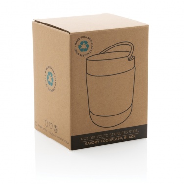 Logotrade corporate gift picture of: Savory RCS certified recycled stainless steel foodflask