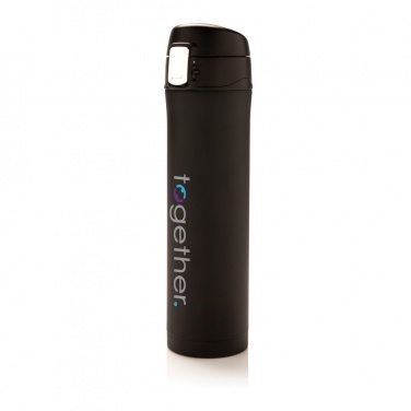 Logo trade promotional merchandise picture of: RCS Re-steel easy lock vacuum flask