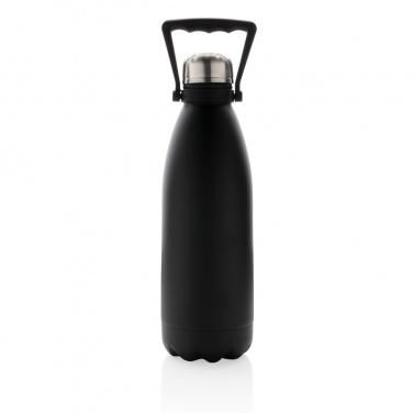 Logotrade corporate gift image of: RCS Recycled stainless steel large vacuum bottle 1.5L