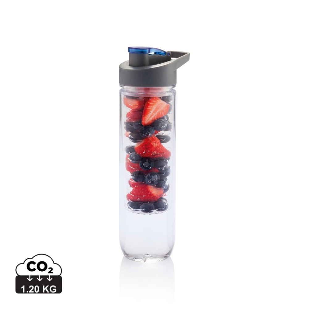 Logo trade business gifts image of: Water bottle with infuser