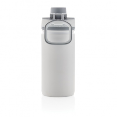Logo trade advertising products picture of: Vacuum stainless steel bottle with sports lid 550ml