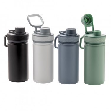 Logotrade promotional items photo of: Vacuum stainless steel bottle with sports lid 550ml