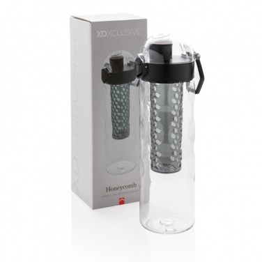 Logo trade promotional product photo of: Honeycomb lockable leak proof infuser bottle