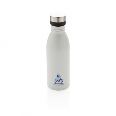 Logo trade promotional gifts picture of: Deluxe stainless steel water bottle