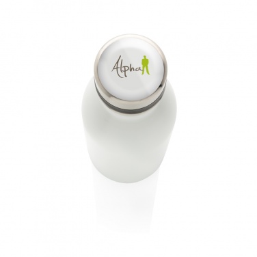 Logo trade advertising product photo of: Deluxe stainless steel water bottle