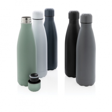 Logo trade promotional items picture of: Solid colour vacuum stainless steel bottle 500 ml