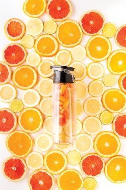 Logo trade promotional merchandise picture of: Lockable infuser bottle