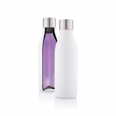 Logo trade promotional products picture of: UV-C steriliser vacuum stainless steel bottle
