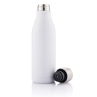 Logo trade corporate gifts image of: UV-C steriliser vacuum stainless steel bottle