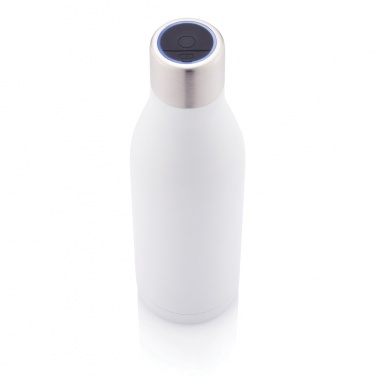 Logo trade promotional giveaway photo of: UV-C steriliser vacuum stainless steel bottle