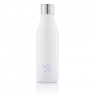 Logotrade corporate gift picture of: UV-C steriliser vacuum stainless steel bottle