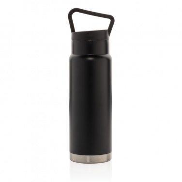 Logo trade promotional giveaways image of: Leakproof vacuum on-the-go bottle with handle