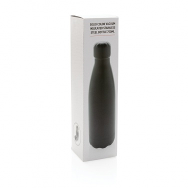 Logo trade promotional gifts image of: Solid colour vacuum stainless steel bottle 750ml