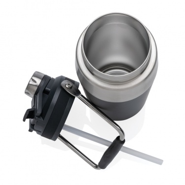 Logo trade advertising products picture of: Vacuum stainless steel dual function lid bottle 500ml