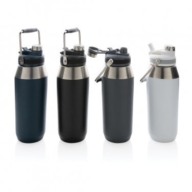 Logotrade advertising product picture of: Vacuum stainless steel dual function lid bottle 1L