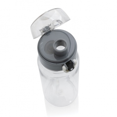 Logo trade promotional giveaway photo of: Yide RCS Recycled PET leakproof lockable waterbottle 600ml