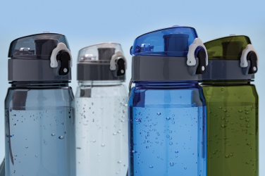 Logo trade promotional giveaway photo of: Yide RCS Recycled PET leakproof lockable waterbottle 600ml