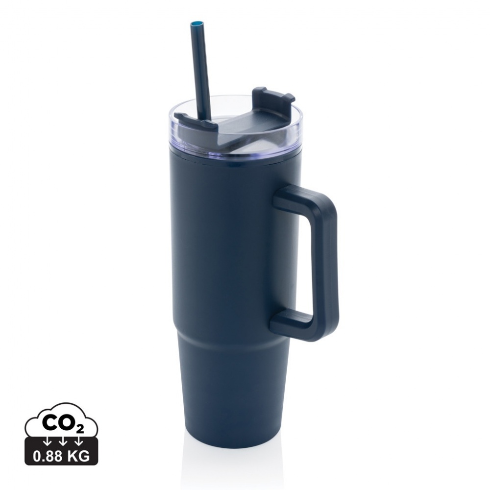 Logo trade promotional giveaways picture of: Tana RCS plastic tumbler with handle 900ml