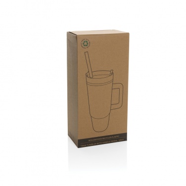 Logo trade promotional gifts picture of: Tana RCS plastic tumbler with handle 900ml