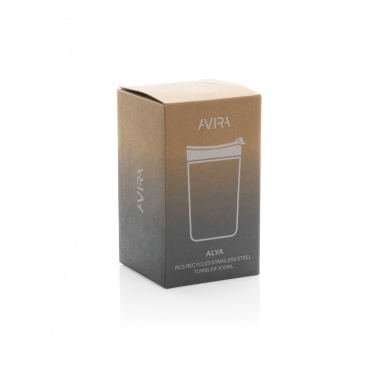 Logo trade promotional giveaway photo of: Avira Alya RCS Re-steel tumbler 300 ml