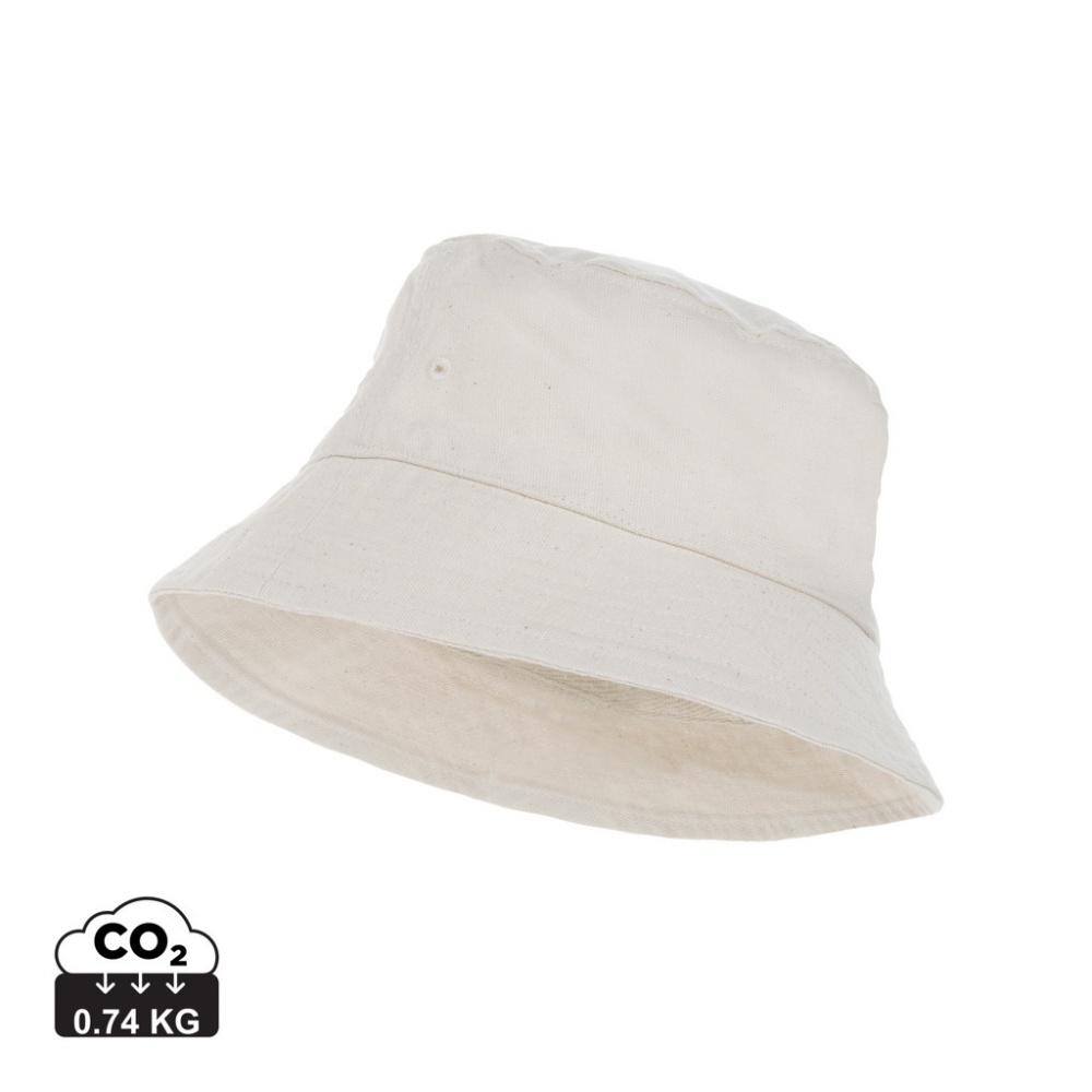 Logotrade promotional giveaway picture of: Impact Aware™ 285 gsm rcanvas one size bucket hat undyed