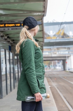 Logotrade promotional gift image of: Impact 6 panel 280gr Recycled cotton cap with AWARE™ tracer