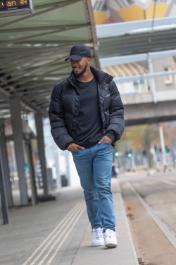 Logo trade promotional giveaway photo of: Impact 5panel 280gr Recycled cotton cap with AWARE™ tracer