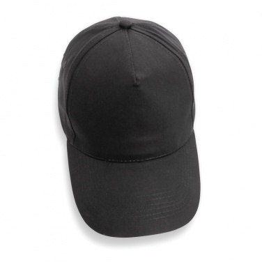 Logo trade promotional products picture of: Impact 5 panel 190gr Recycled cotton cap with AWARE™ tracer