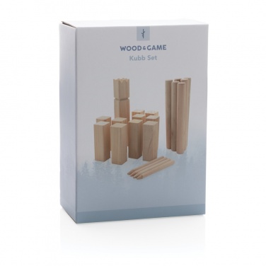 Logotrade corporate gift image of: Wooden kubb set