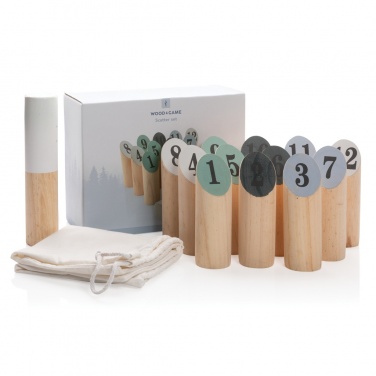 Logo trade promotional item photo of: Wooden scatter set