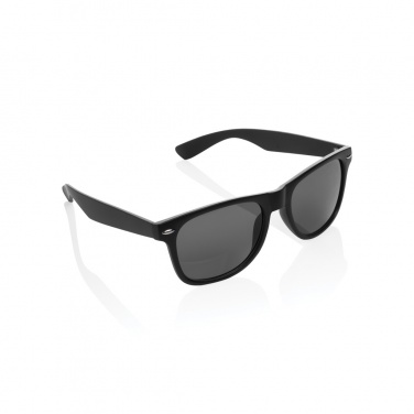 Logo trade promotional merchandise picture of: GRS recycled PC plastic sunglasses